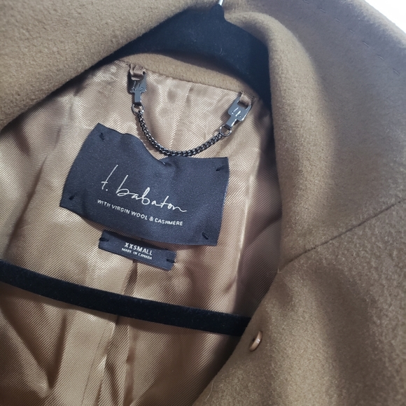 ARITZIA BABATON Camel Howell Wool Coat - Picture 10 of 14